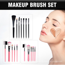5/7 Piece Makeup Brush Set Loose Powder Eye Shadow Foundation Blush Fusion Beauty Makeup Brush